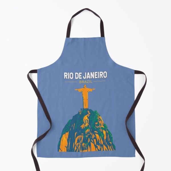 Item preview, Rio De Janeiro Brazil Travel Art Vintage designed and sold by KrisSidDesigns.