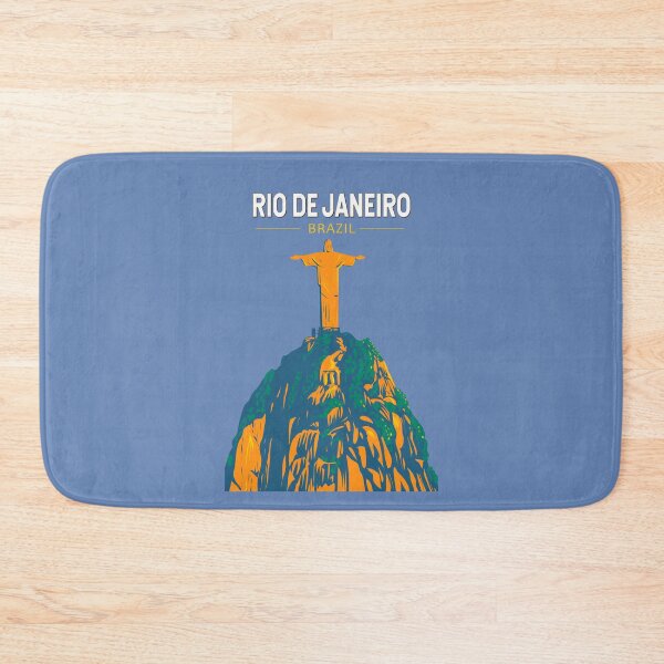 Item preview, Rio De Janeiro Brazil Travel Art Vintage designed and sold by KrisSidDesigns.