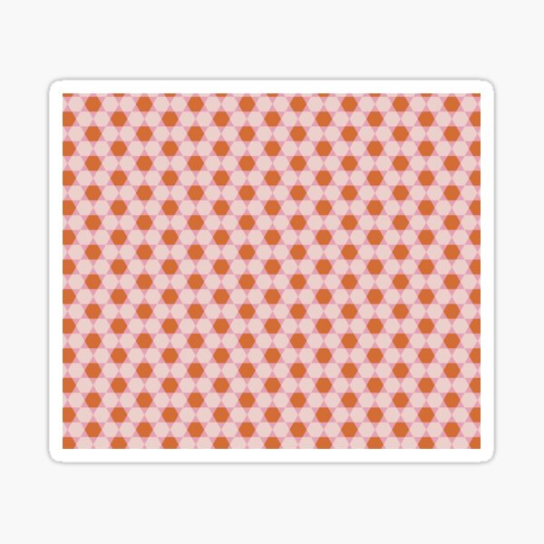 Oriental red Sticker