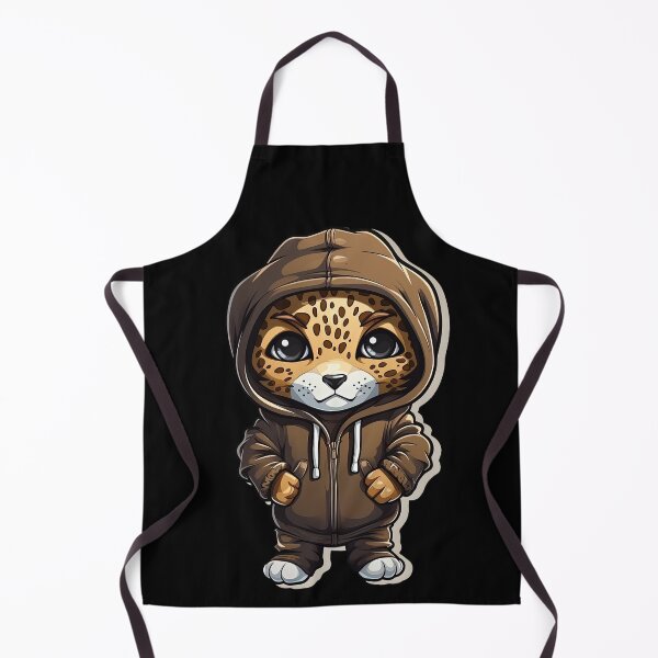 Item preview, Cool Leopard en ropa casual designed and sold by Sidewayanimals.