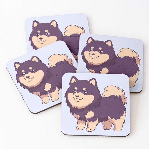 Item preview, Cute cartoon finnish lapphund Dog designed and sold by Yaragold.
