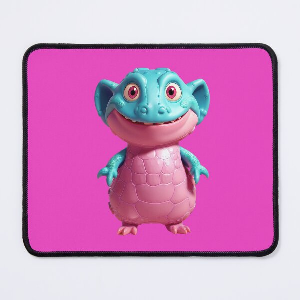 Item preview, "Pink Alligator Cute Little Monster: Playful and Adorable Design with a Pink Twist" designed and sold by PING 999 STUDIO.