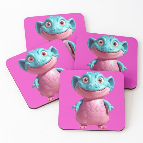 Item preview, "Pink Alligator Cute Little Monster: Playful and Adorable Design with a Pink Twist" designed and sold by RvinJo8.