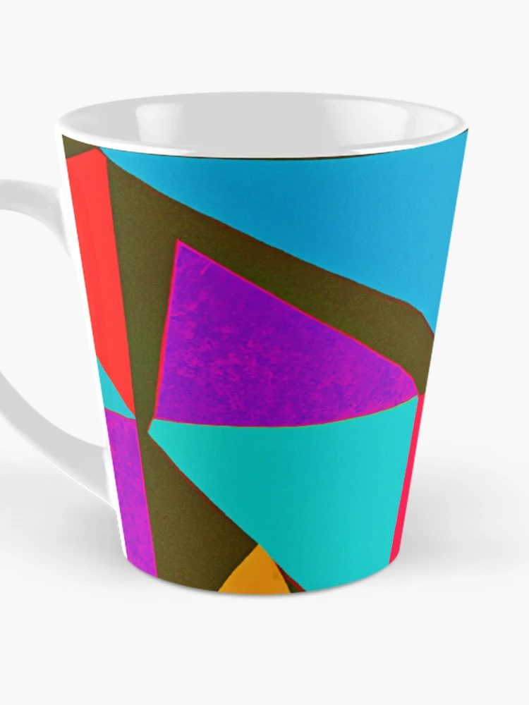 Thumbnail 3 of 4, Coffee Mug, Colorful Pattern Fun designed and sold by Health And Fitness Posts e-Store.