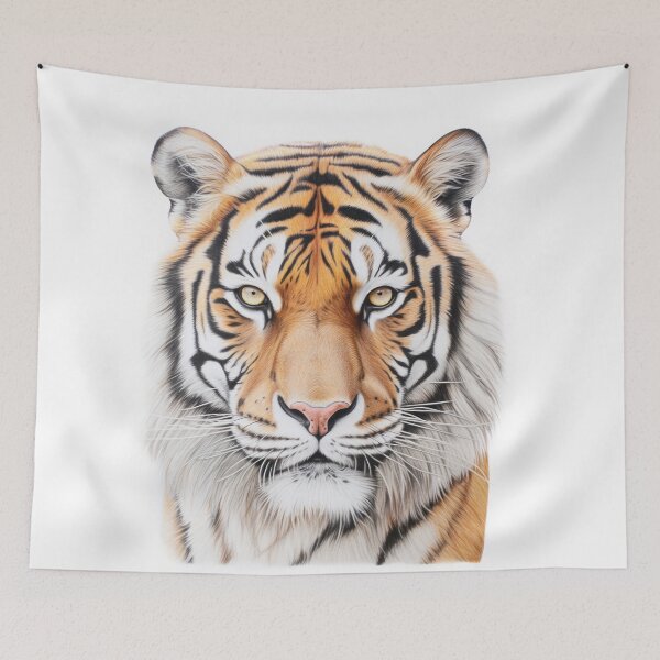 Artikelvorschau, Tiger-Bleistiftzeichnung entworfen und verkauft von TLCPhotoArt.