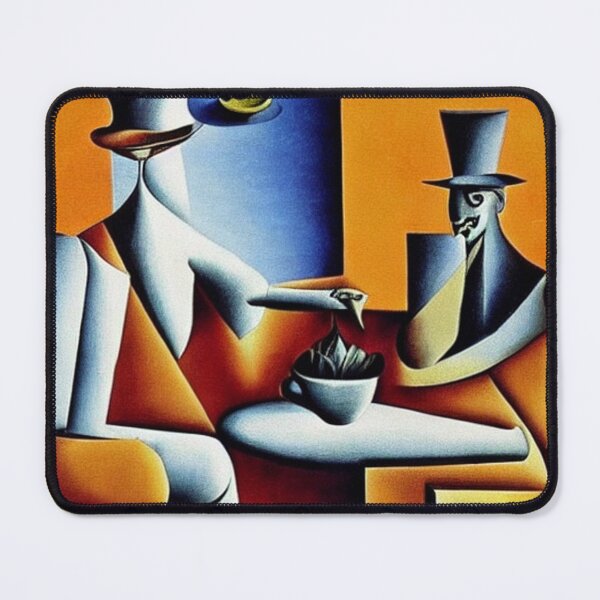 Item preview, At the Cafe designed and sold by George Hutton Hunter.