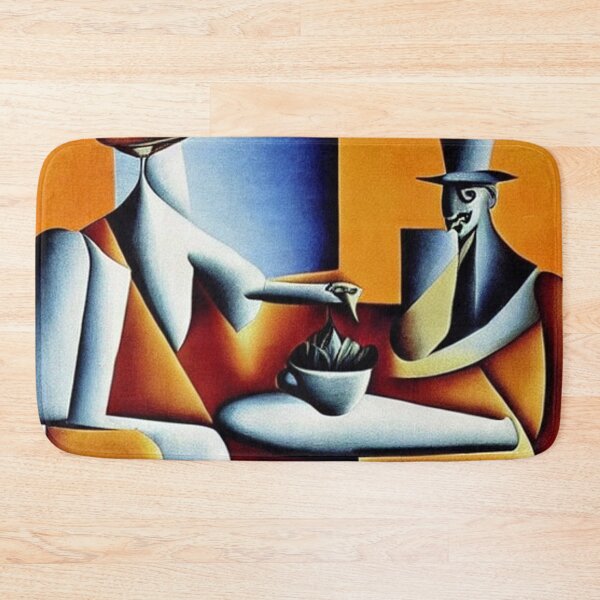 Item preview, At the Cafe designed and sold by George Hutton Hunter.