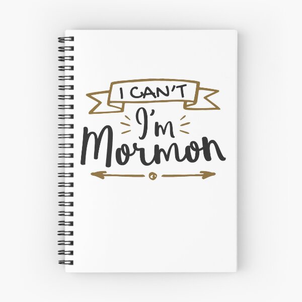 Artikelvorschau, Ich kann nicht ich bin Mormone T-Shirt - lustige LDS Geschenk für Teens entworfen und verkauft von themelonink.
