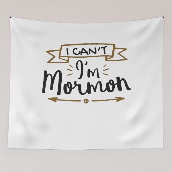 Artikelvorschau, Ich kann nicht ich bin Mormone T-Shirt - lustige LDS Geschenk für Teens entworfen und verkauft von themelonink.