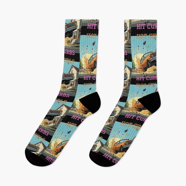 Item preview, Hot Girls Hit Curbs designed and sold by Lab4YourStyle.