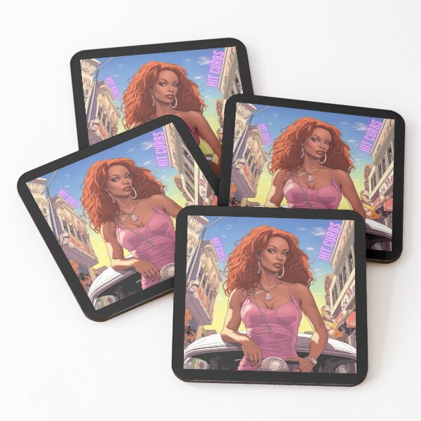Item preview, Hot Girls Hit Curbs designed and sold by Lab4YourStyle.