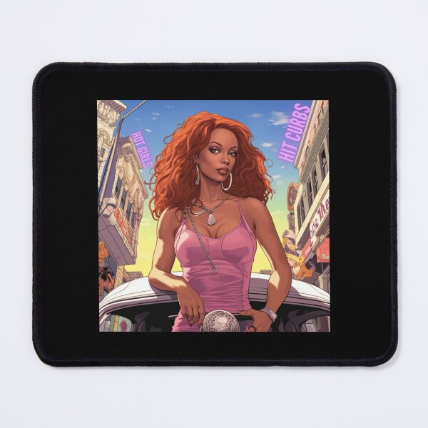 Item preview, Hot Girls Hit Curbs designed and sold by Lab4YourStyle.