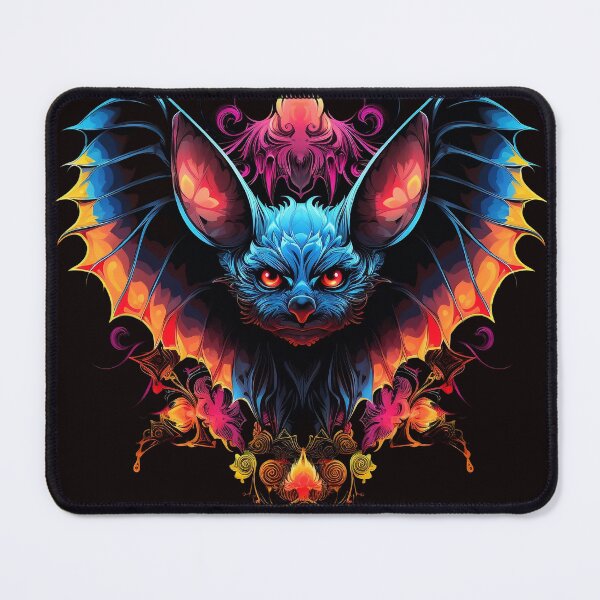 Item preview, Bat Psychedelic Portrait designed and sold by TrippyMindArt.
