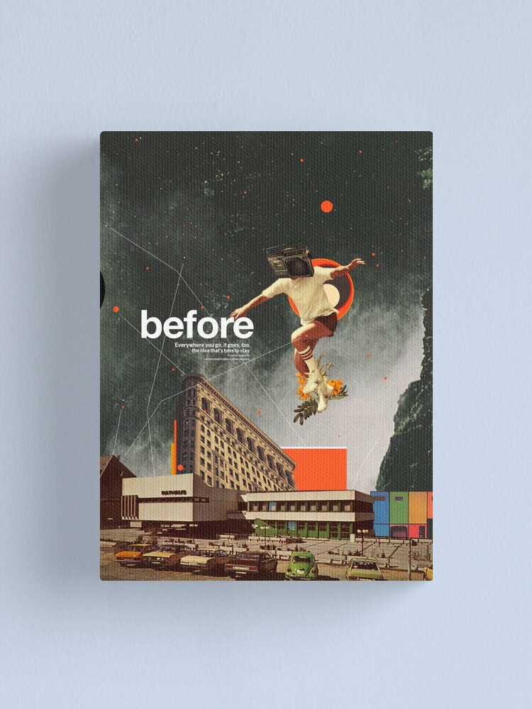 Alternate view of Before Canvas Print