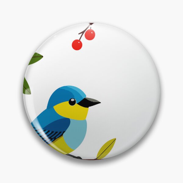 Item preview, Beautiful bird seating on the branch designed and sold by Chirayu1111.