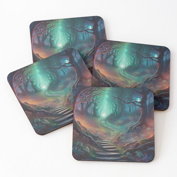 Item preview, Cosmic Forest at Night designed and sold by stewarrd.