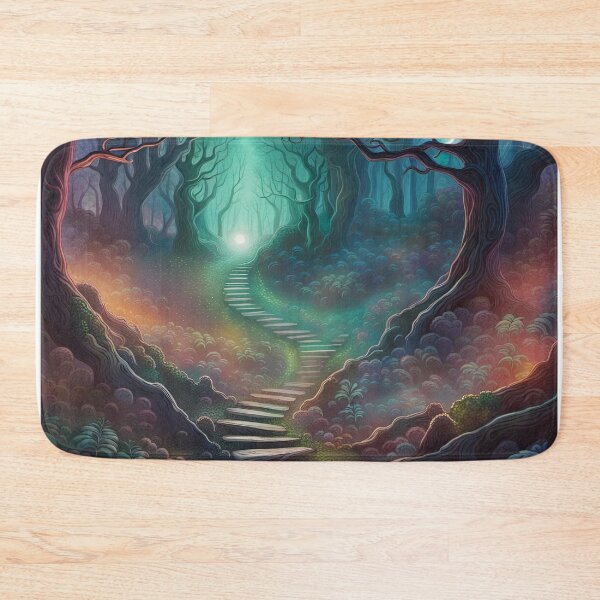 Item preview, Cosmic Forest at Night designed and sold by stewarrd.