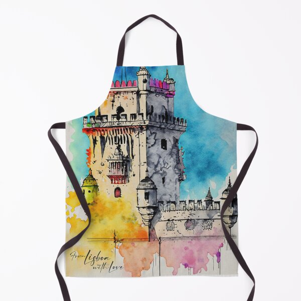 Item preview, Belém Tower, Lisbon - Cities and Places - Watercolor Collection designed and sold by monkeybusiness.pt.