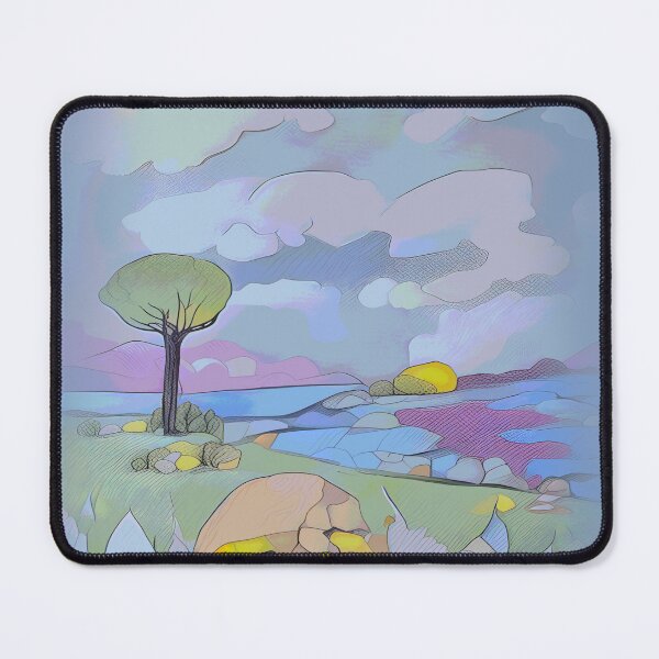 Item preview, abstract landscape aug 01 part 6 2023 tileartwork designed and sold by tileartwork.