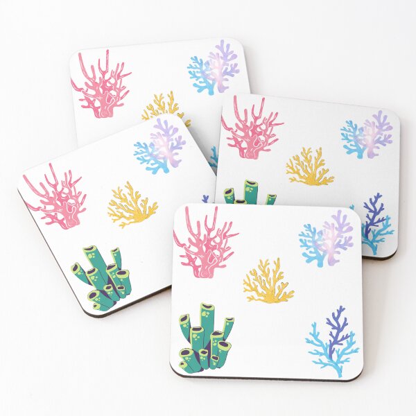 Item preview, Sea Coral Collection - Ocean designed and sold by mpls-stickers.
