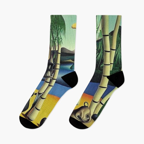Item preview, Panda with Bamboo trees designed and sold by George Hutton Hunter.