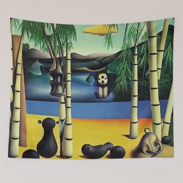 Item preview, Panda with Bamboo trees designed and sold by George Hutton Hunter.