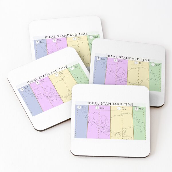 Item preview, Mexico Ideal Time Zones designed and sold by Save Standard Time.