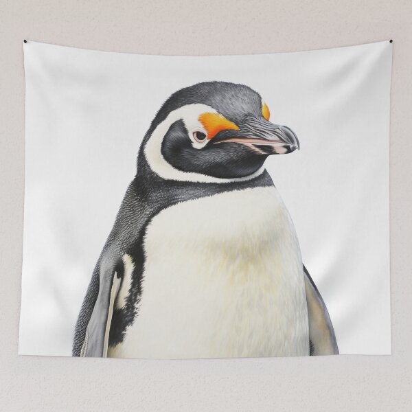 Artikelvorschau, Pinguin-Bleistiftzeichnung entworfen und verkauft von TLCPhotoArt.