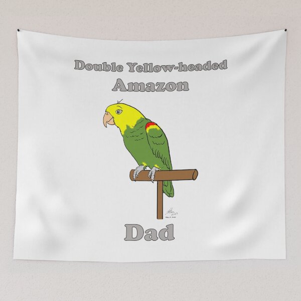 Item preview, Double Yellow-headed Amazon Dad - Oscar Jones designed and sold by Laughing Parrot Studio.