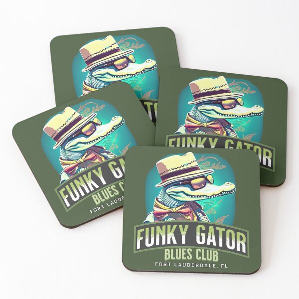 Item preview, Funky Gator Blues Club designed and sold by Nomadic Spirit Studios.