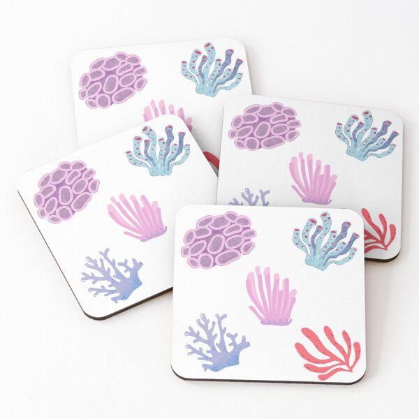 Item preview, Sea Coral Collection - Ocean designed and sold by mpls-stickers.