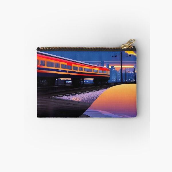 Item preview, Japan Train Subway Sunset Fantasy designed and sold by diamondmilk.
