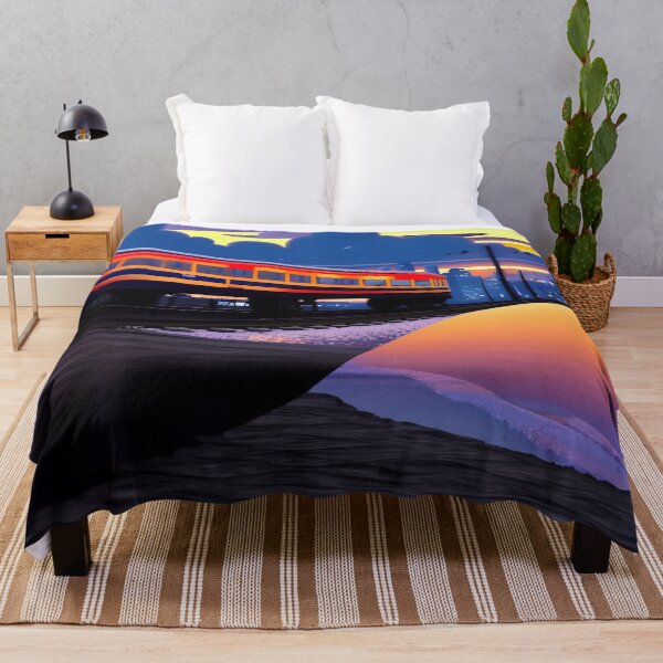 Item preview, Japan Train Subway Sunset Fantasy designed and sold by diamondmilk.