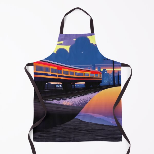 Item preview, Japan Train Subway Sunset Fantasy designed and sold by diamondmilk.