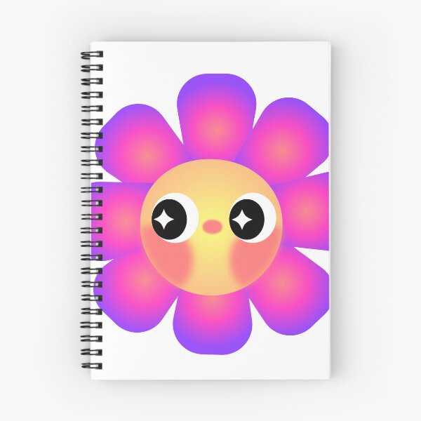 Item preview, Kawaii flower with gradient designed and sold by uchix.
