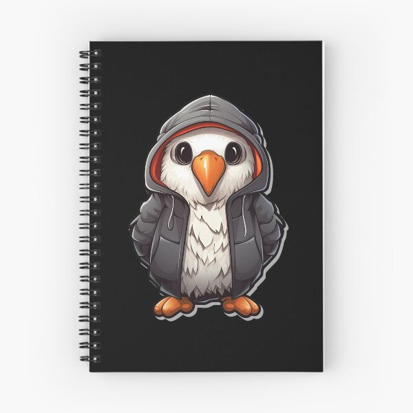 Item preview, Cool Lovebird in casual clothing designed and sold by Sidewayanimals.