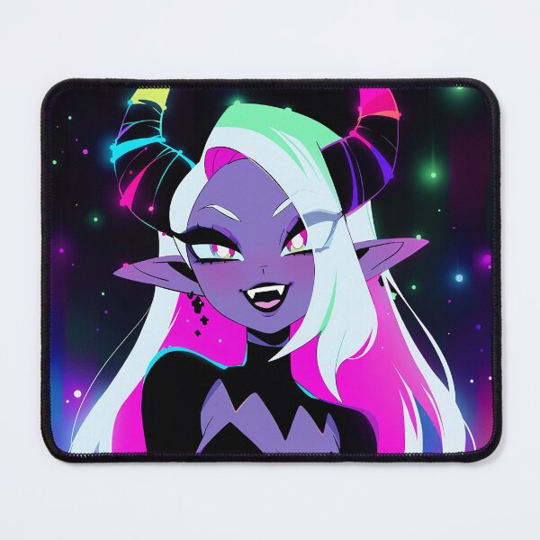Item preview, Cute Night Party Demon Anime Girl designed and sold by bubblegoth.