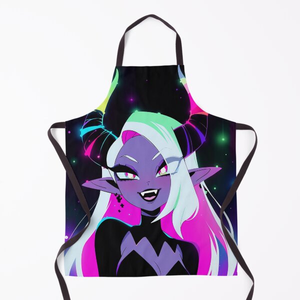 Item preview, Cute Night Party Demon Anime Girl designed and sold by bubblegoth.