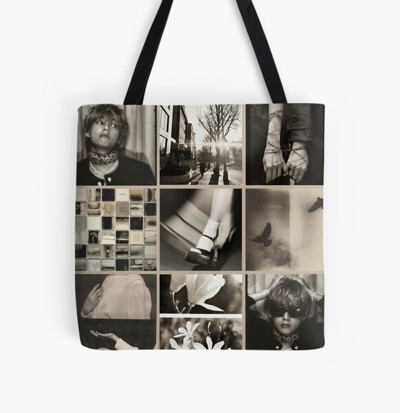 Kim Taehyung/V airport fashion bts line art Tote Bag for Sale by sibib
