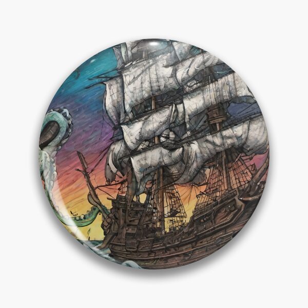 Item preview, The High Seas designed and sold by BadAIArtDaily.