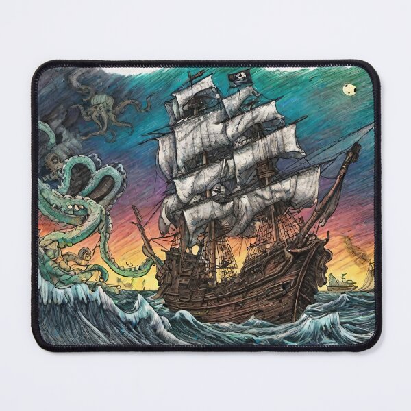 Item preview, The High Seas designed and sold by BadAIArtDaily.