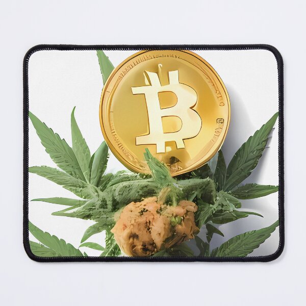 Item preview, All you need is some Bitcoin and Weed designed and sold by wojysmokes.