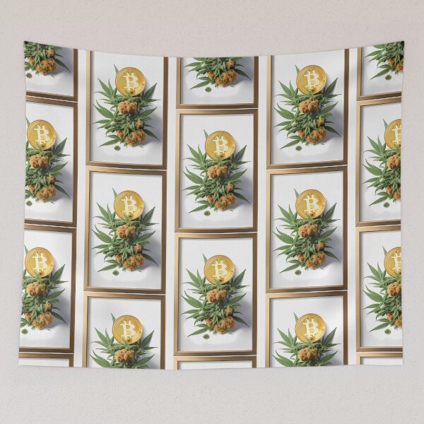 Item preview, All you need is some Bitcoin and Weed designed and sold by wojysmokes.