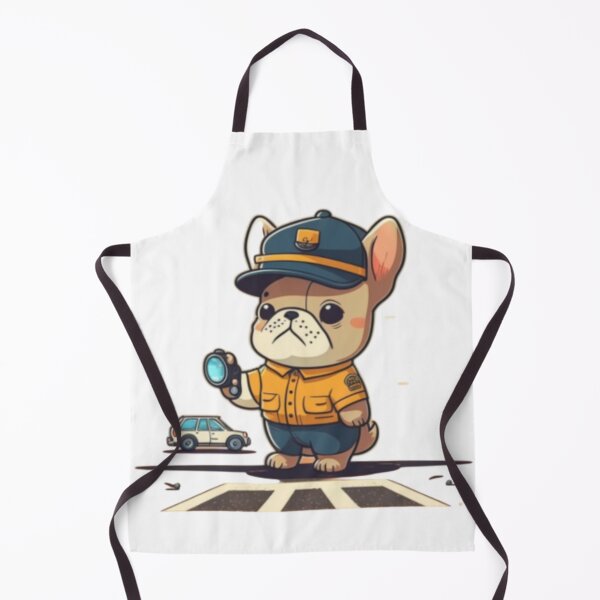 Item preview, Frenchie the Traffic Guard French Bulldog designed and sold by PetsEnough.