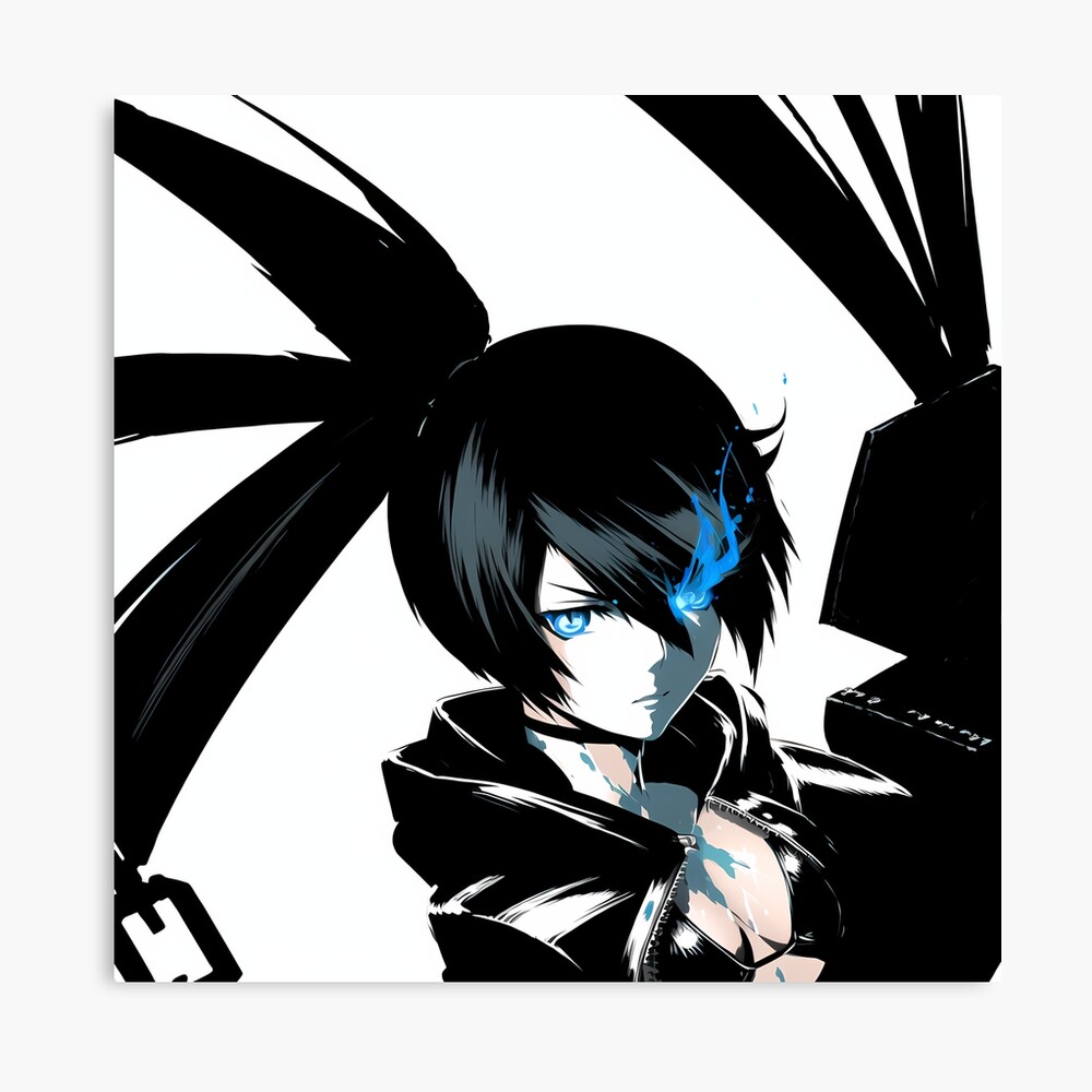 Black Rock Shooter: The Game Anime music video Vocaloid, Anime, game,  manga, rock png | PNGWing