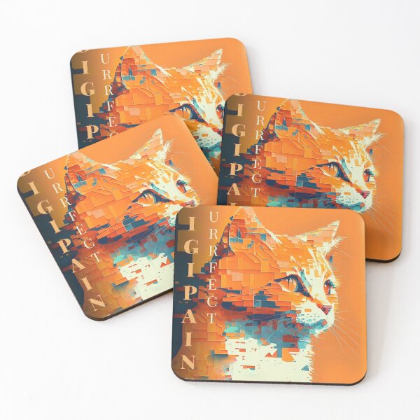 Item preview, Pixel Cat - Retro Pixel Art Feline Design designed and sold by jirizenno.