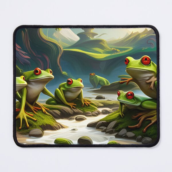 Item preview, Frogs at the River designed and sold by stewarrd.