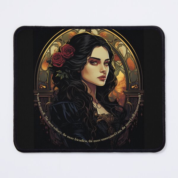Item preview, “I care for myself. The more solitary, the more friendless, the more unsustained I am, the more I will respect myself.” designed and sold by Radiant-Art.