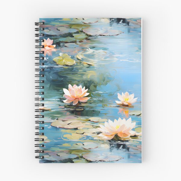 Item preview, Monet Style Water Lilies 19 designed and sold by DigitalPatternx.