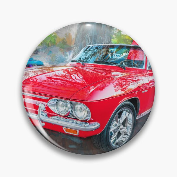 Item preview, 1965 Red Chevrolet Corvair Corsa Convertible X107 designed and sold by RichFrancoCars.